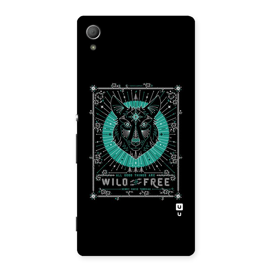All Good Things Wild and Free Back Case for Xperia Z4