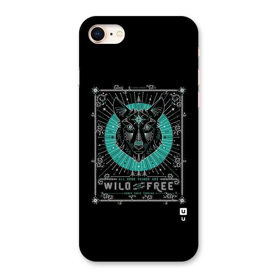 All Good Things Wild and Free Back Case for iPhone 8