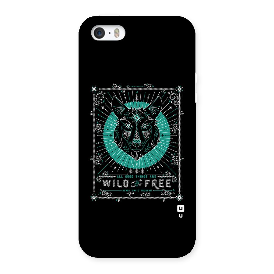 All Good Things Wild and Free Back Case for iPhone SE