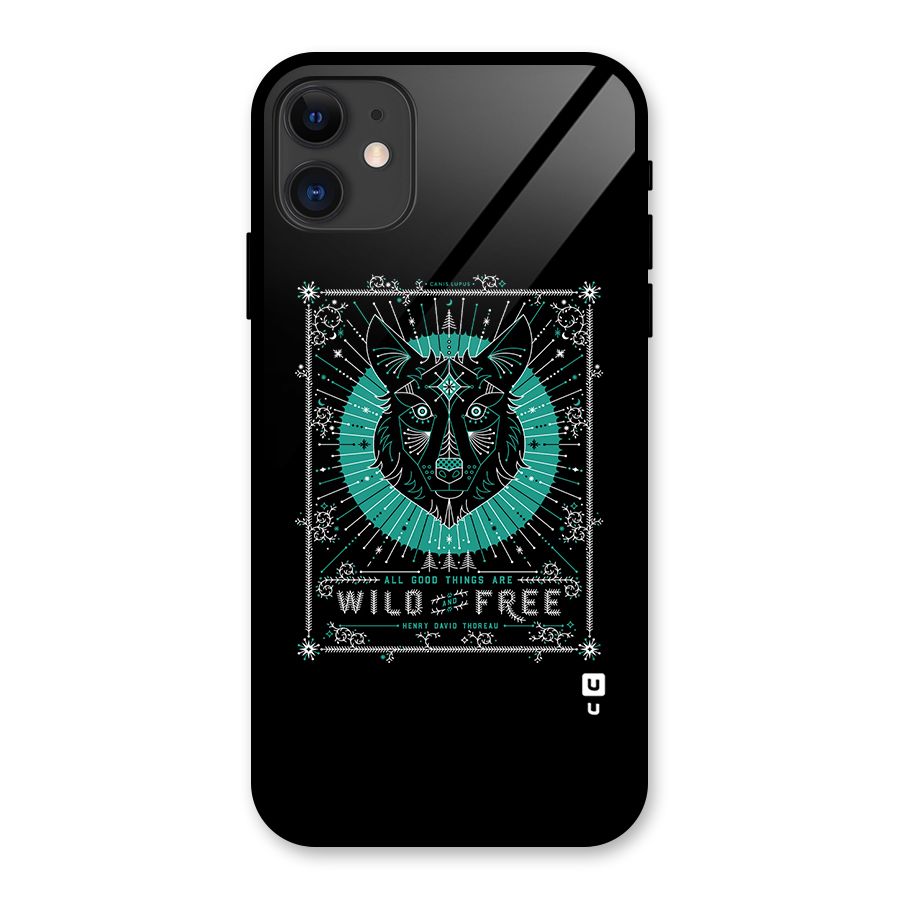 All Good Things Wild and Free Glass Back Case for iPhone 11