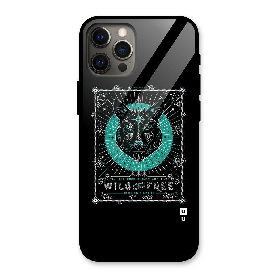 All Good Things Wild and Free Glass Back Case for iPhone 12 Pro Max
