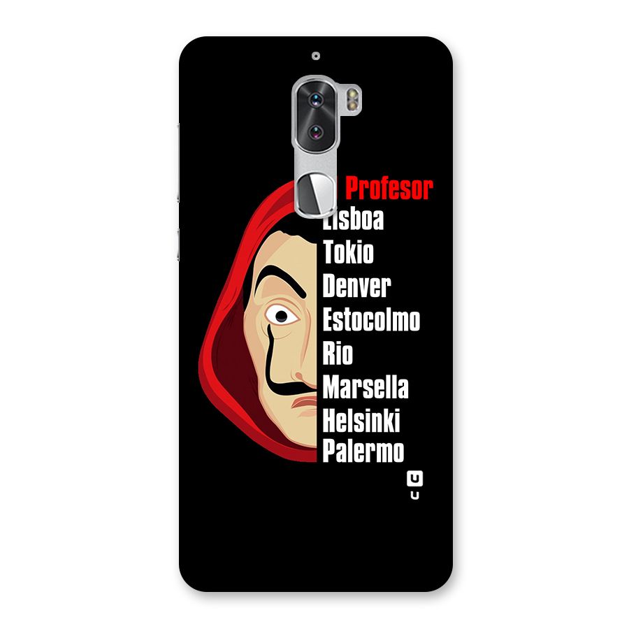 All Members Money Heist Back Case for Coolpad Cool 1