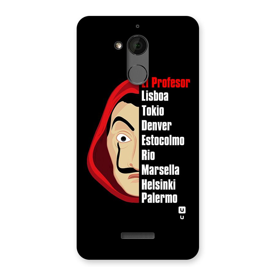 All Members Money Heist Back Case for Coolpad Note 5