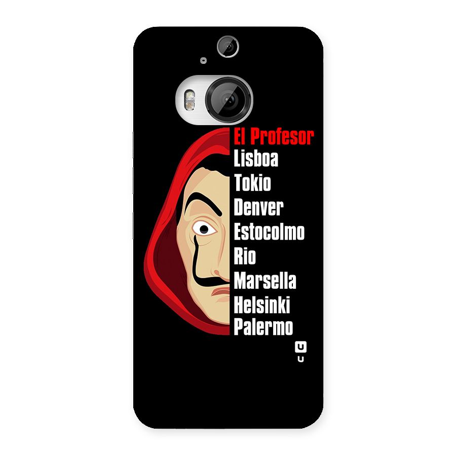 All Members Money Heist Back Case for HTC One M9 Plus
