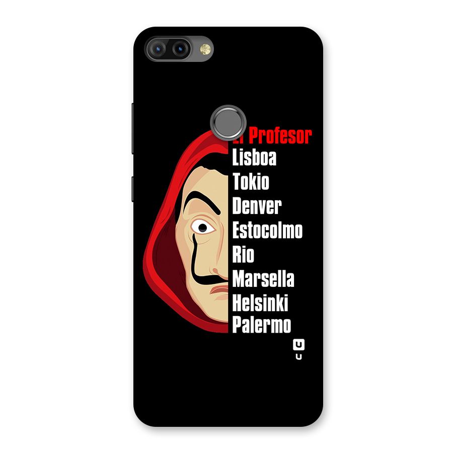 All Members Money Heist Back Case for Infinix Hot 6 Pro