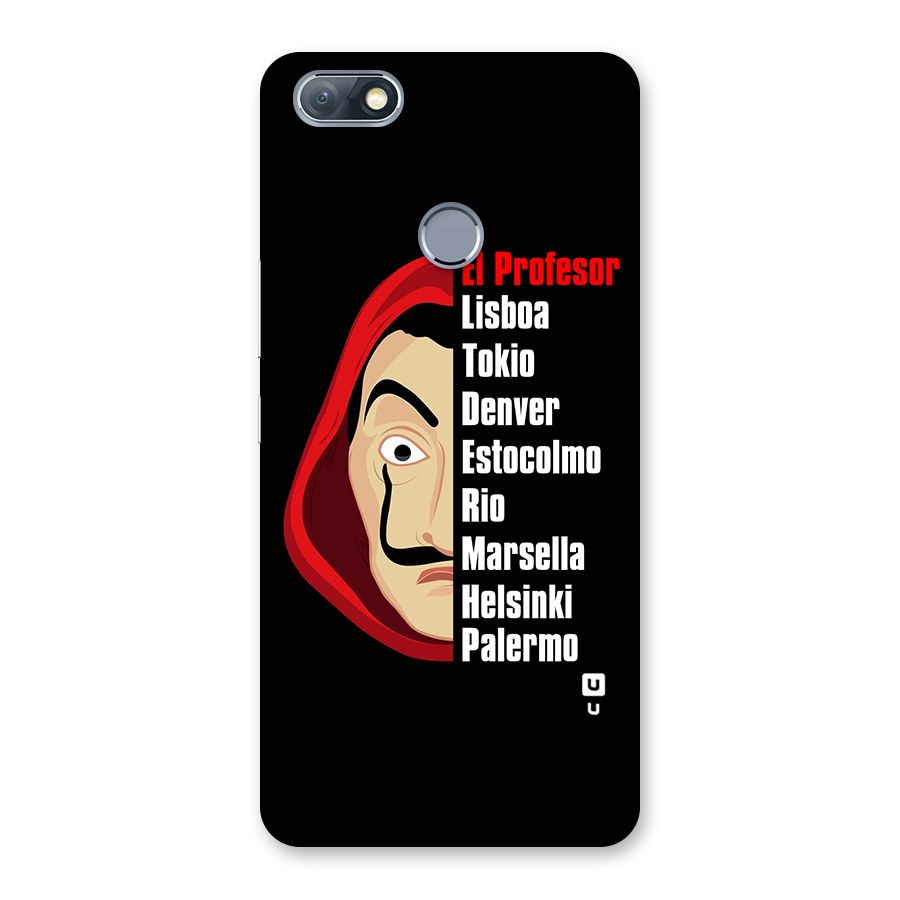 All Members Money Heist Back Case for Infinix Note 5
