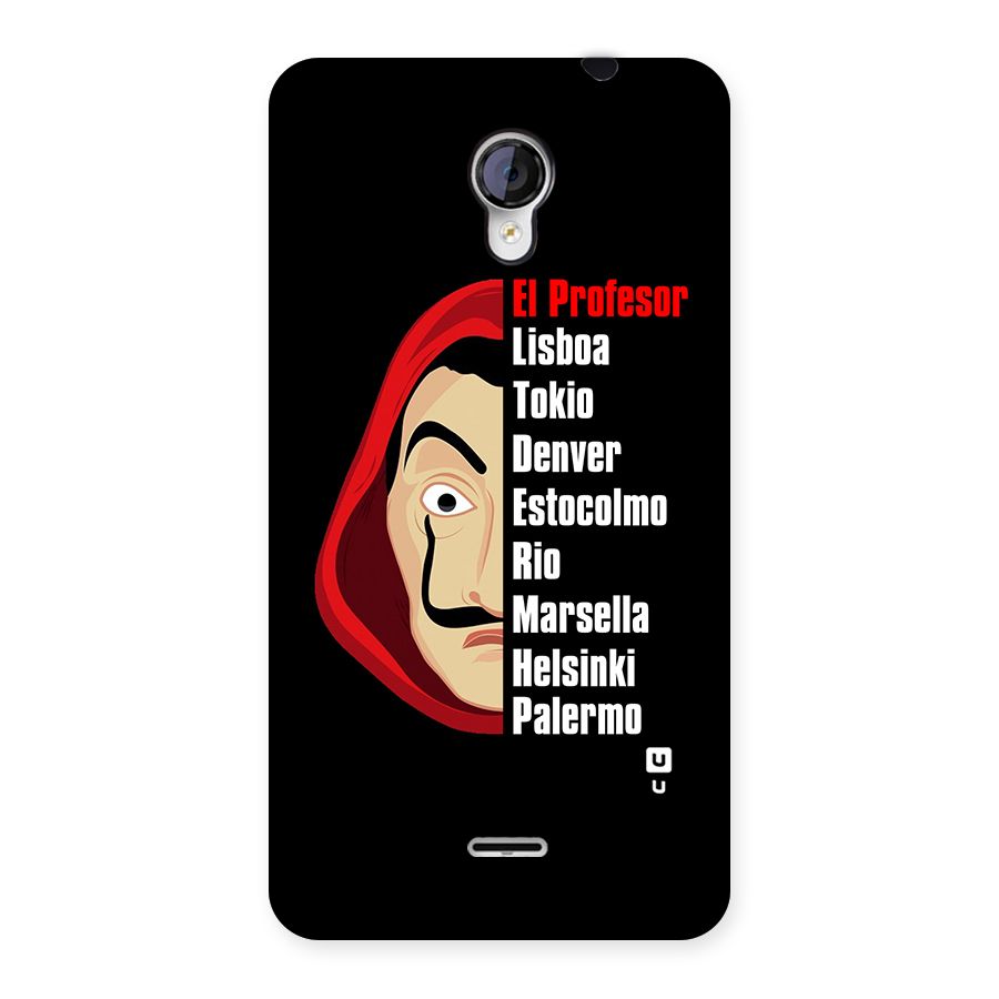 All Members Money Heist Back Case for Micromax Unite 2 A106