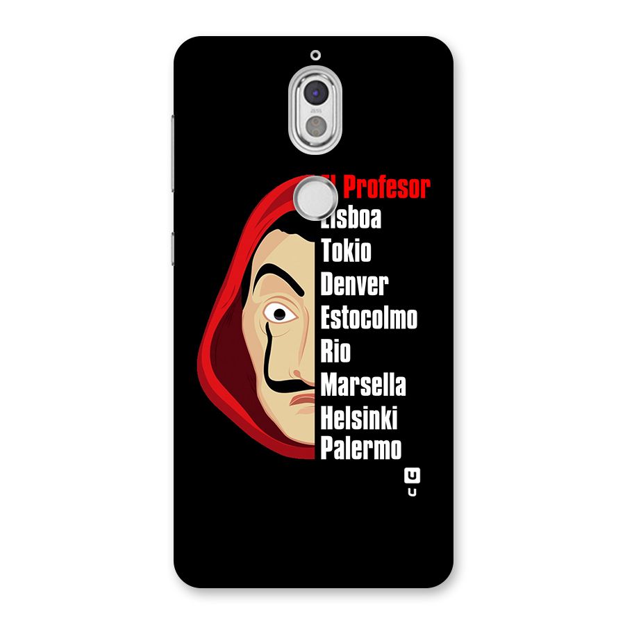 All Members Money Heist Back Case for Nokia 7