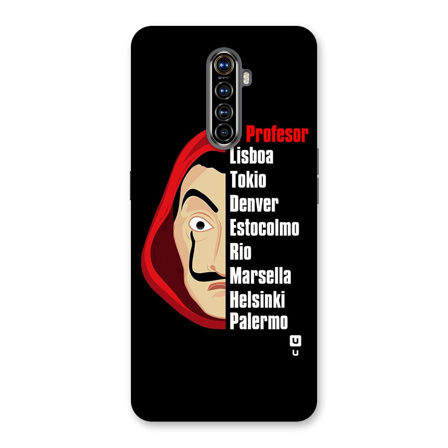 All Members Money Heist Back Case for Realme X2 Pro