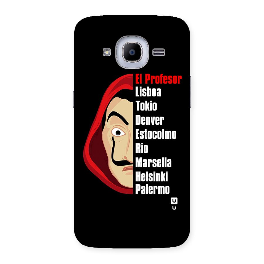 All Members Money Heist Back Case for Samsung Galaxy J2 2016