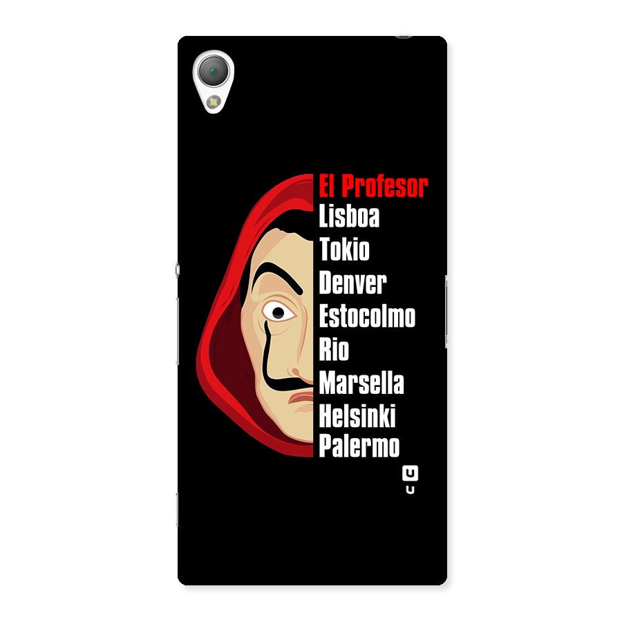 All Members Money Heist Back Case for Sony Xperia Z3