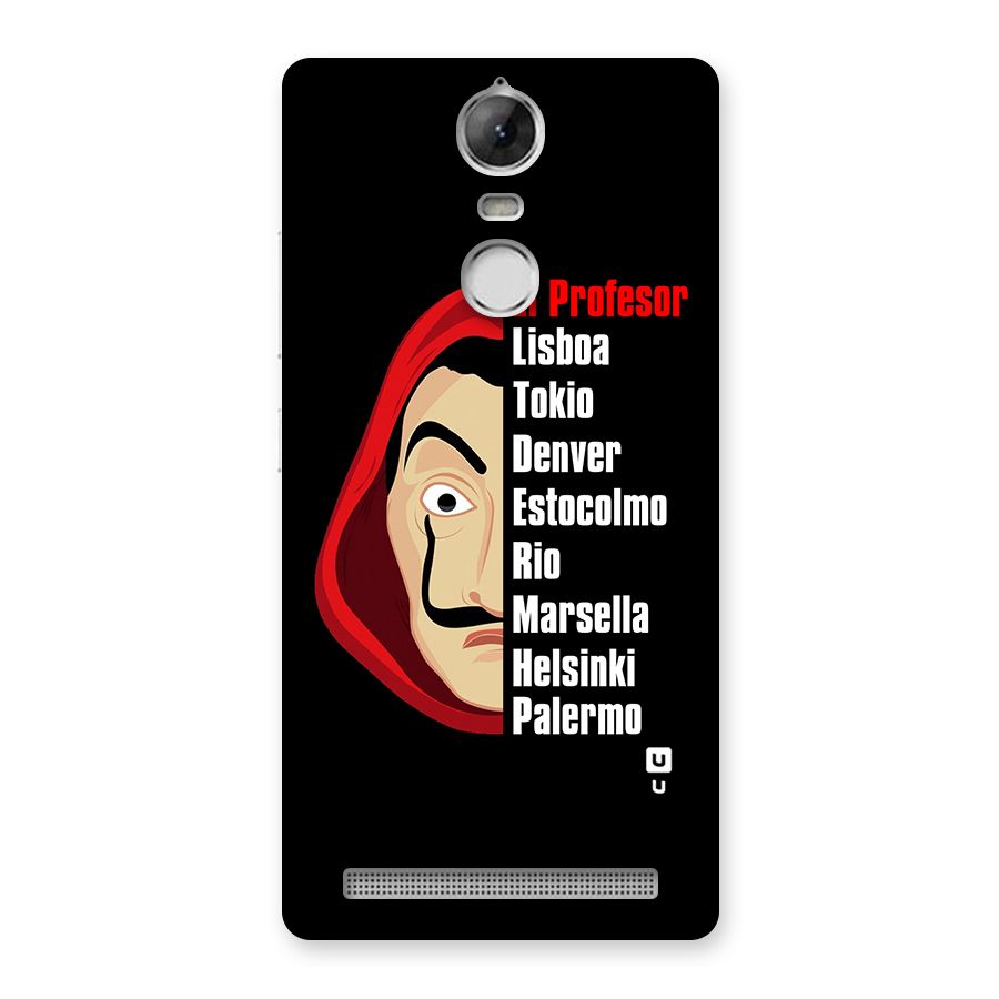 All Members Money Heist Back Case for Vibe K5 Note