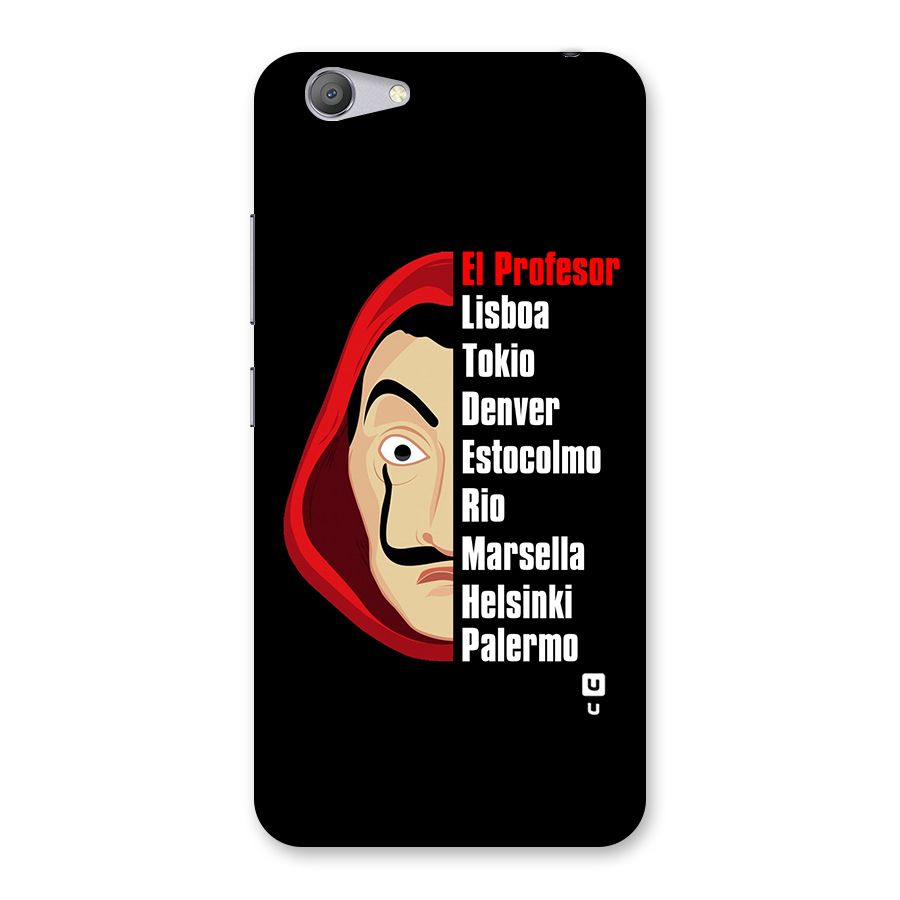 All Members Money Heist Back Case for Vivo Y53