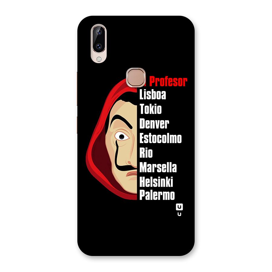 All Members Money Heist Back Case for Vivo Y83 Pro