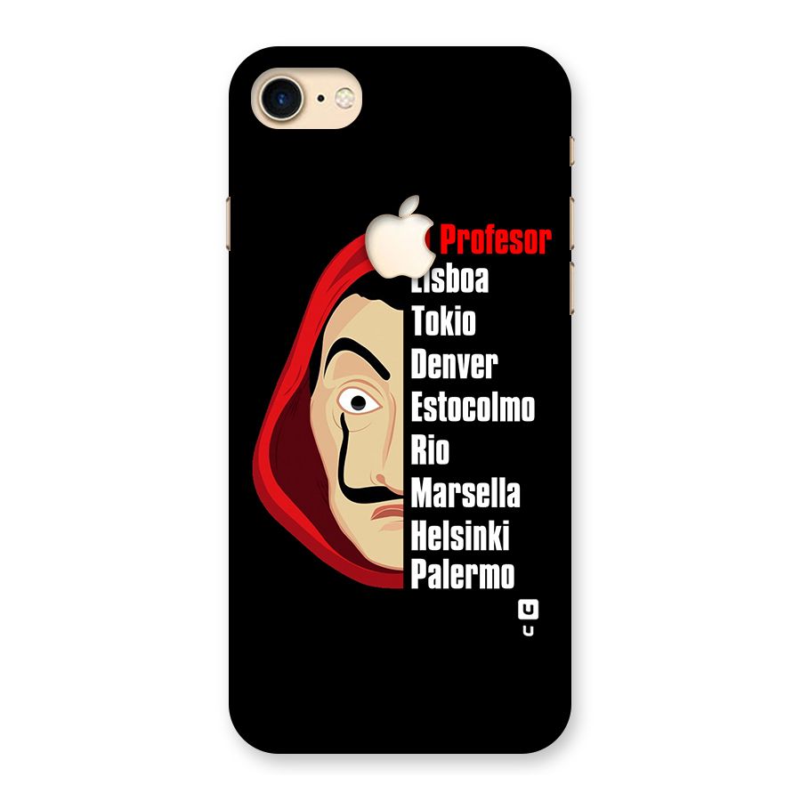 All Members Money Heist Back Case for iPhone 7 Apple Cut
