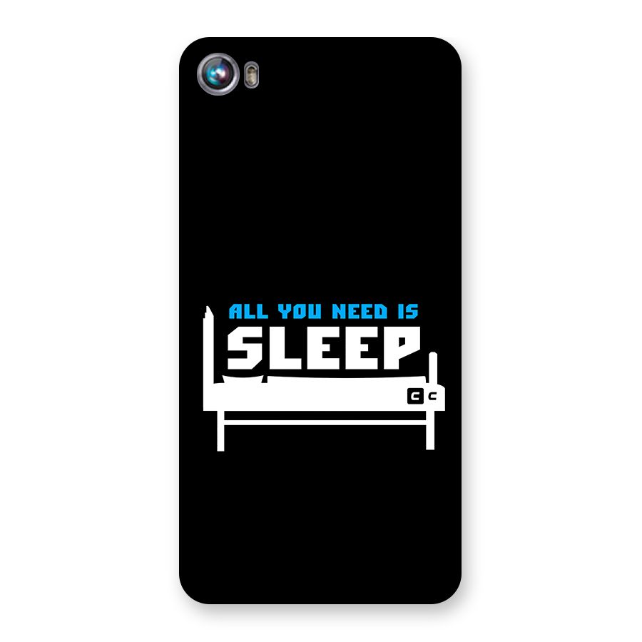 All You Need Sleep Back Case for Canvas Fire 4 (A107)