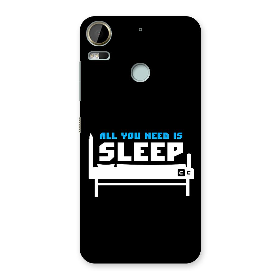 All You Need Sleep Back Case for Desire 10 Pro