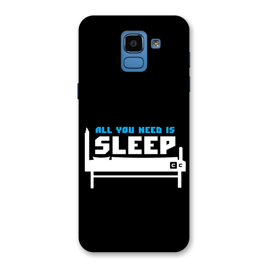 All You Need Sleep Back Case for Galaxy On6