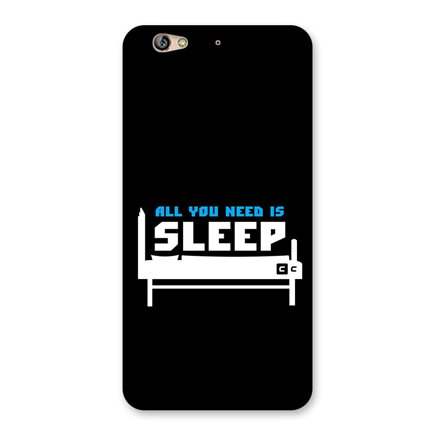 All You Need Sleep Back Case for Gionee S6