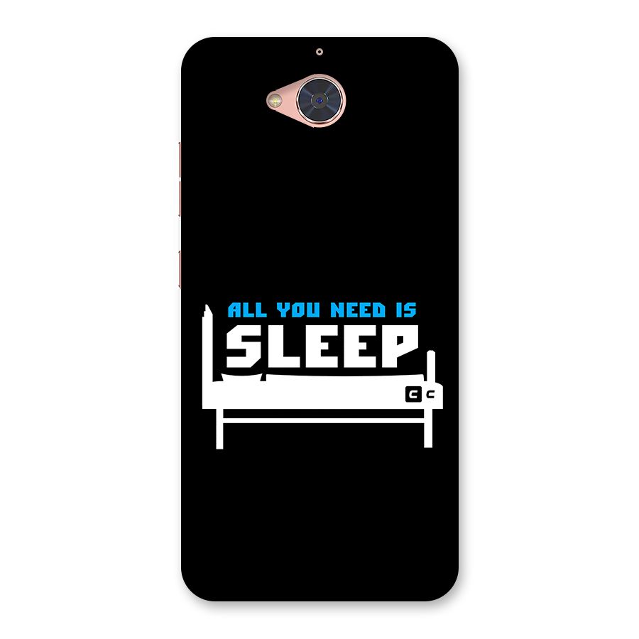 All You Need Sleep Back Case for Gionee S6 Pro