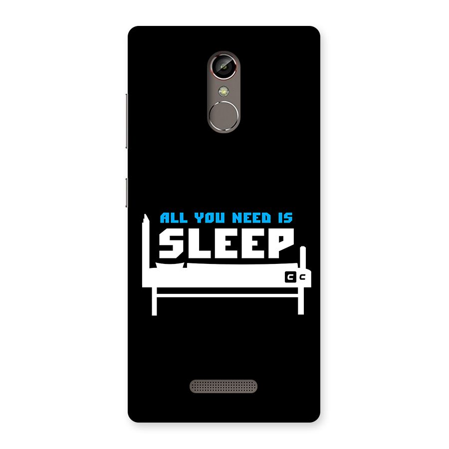 All You Need Sleep Back Case for Gionee S6s