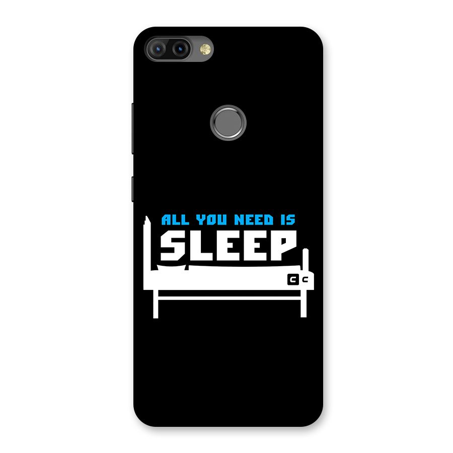 All You Need Sleep Back Case for Infinix Hot 6 Pro