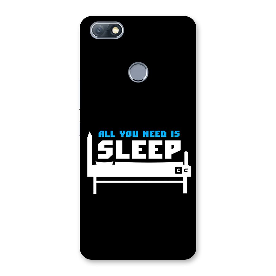 All You Need Sleep Back Case for Infinix Note 5