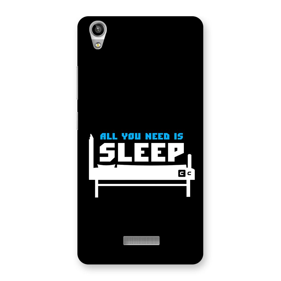 All You Need Sleep Back Case for Lava Pixel V1