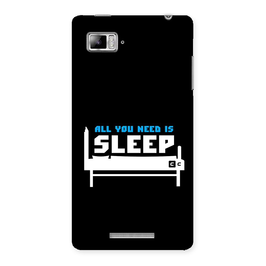 All You Need Sleep Back Case for Lenovo Vibe Z K910