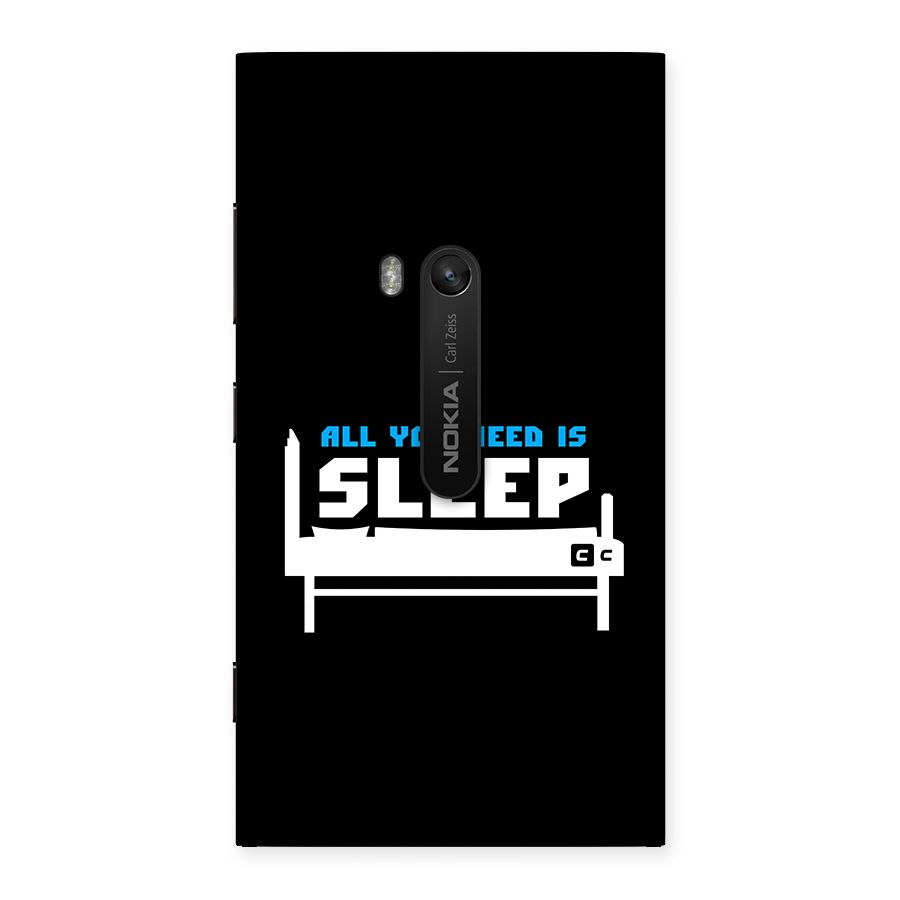 All You Need Sleep Back Case for Lumia 920