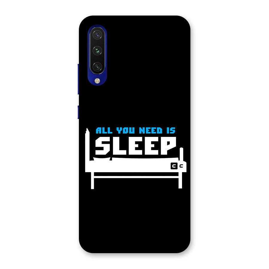 All You Need Sleep Back Case for Mi A3