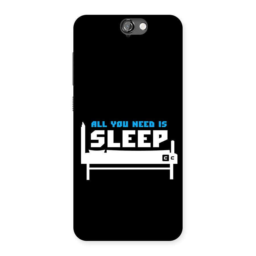 All You Need Sleep Back Case for One A9