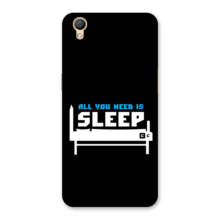 All You Need Sleep Back Case for Oppo A37