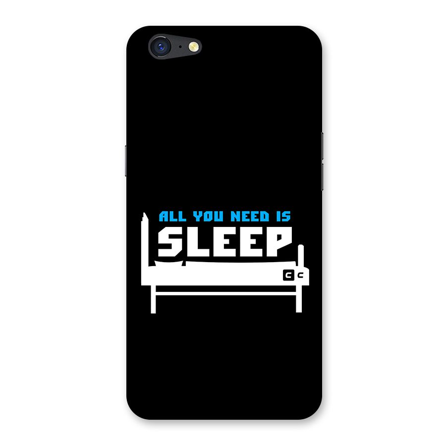 All You Need Sleep Back Case for Oppo A71