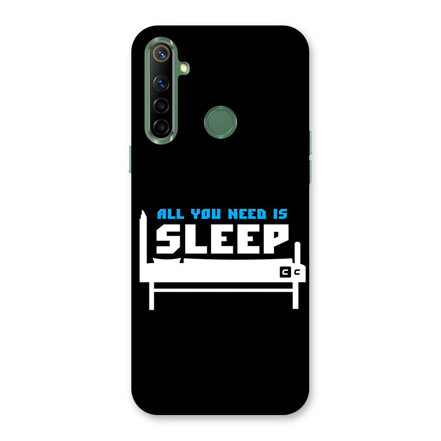 All You Need Sleep Back Case for Realme Narzo 10