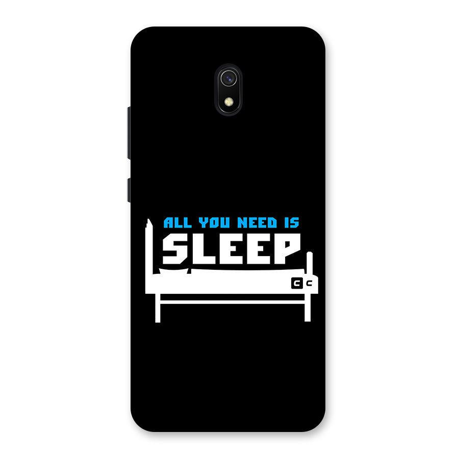 All You Need Sleep Back Case for Redmi 8A