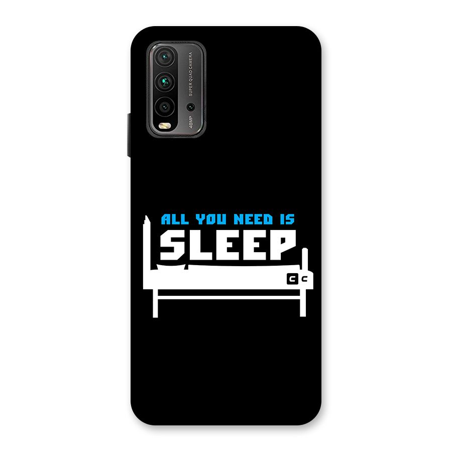 All You Need Sleep Back Case for Redmi 9 Power