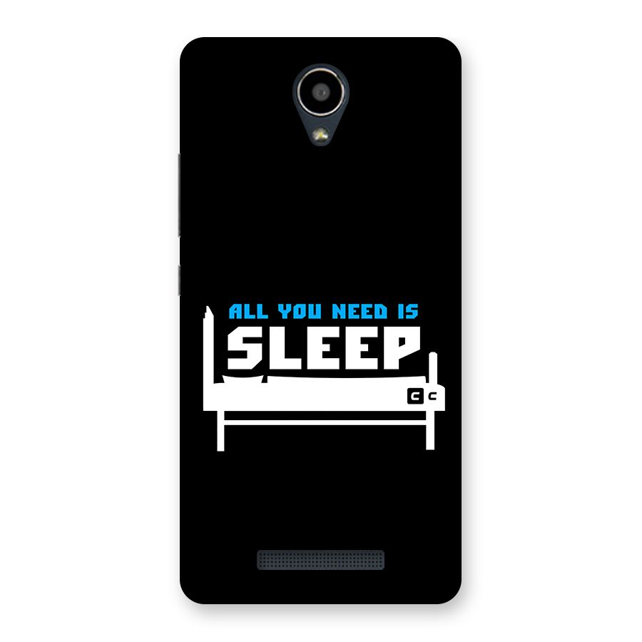 All You Need Sleep Back Case for Redmi Note 2