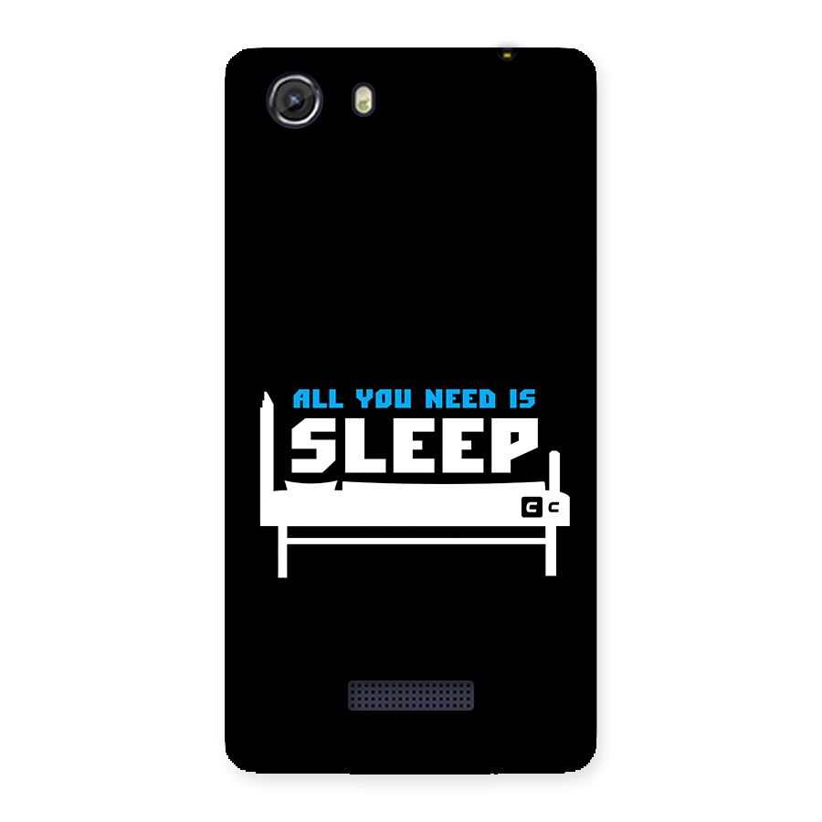 All You Need Sleep Back Case for Unite 3