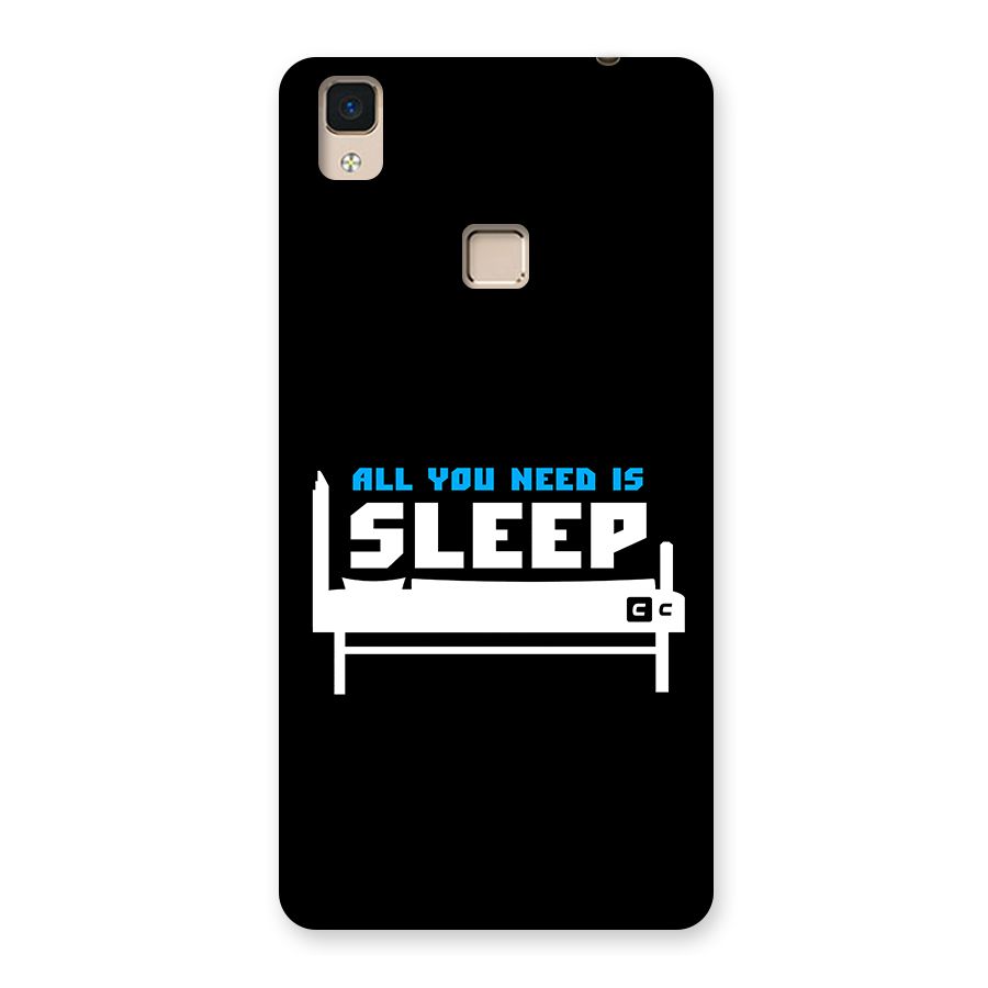 All You Need Sleep Back Case for V3 Max
