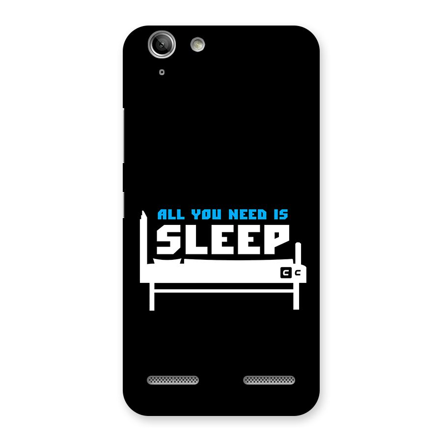 All You Need Sleep Back Case for Vibe K5 Plus