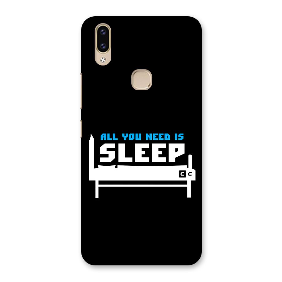 All You Need Sleep Back Case for Vivo V9 Youth