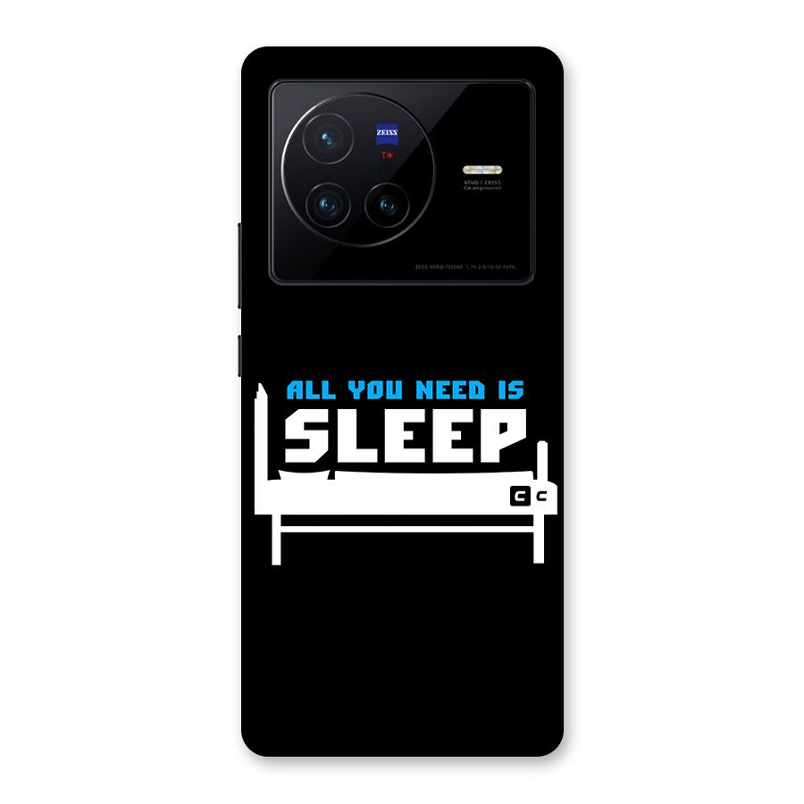 All You Need Sleep Back Case for Vivo X80