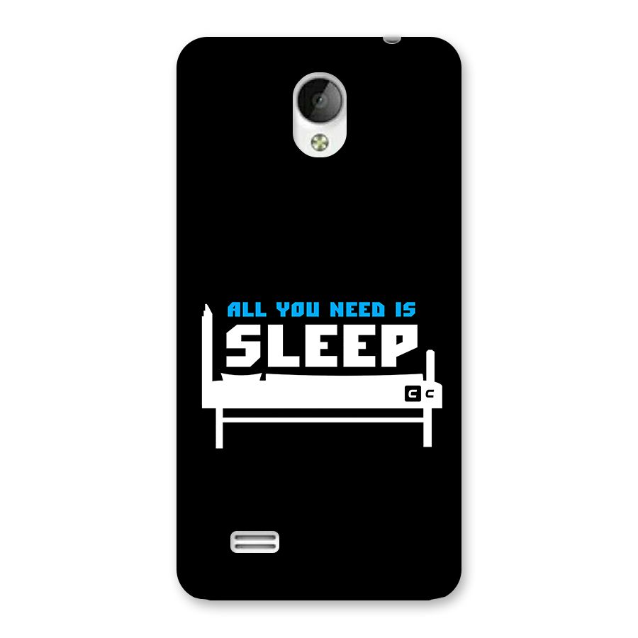 All You Need Sleep Back Case for Vivo Y21