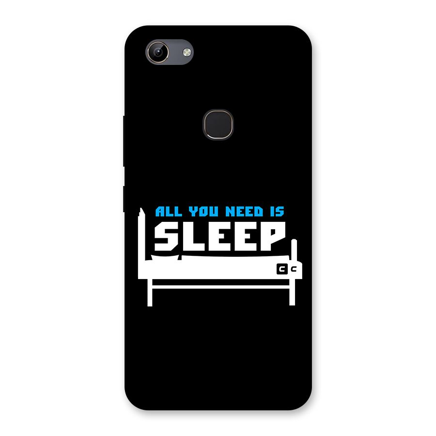 All You Need Sleep Back Case for Vivo Y81