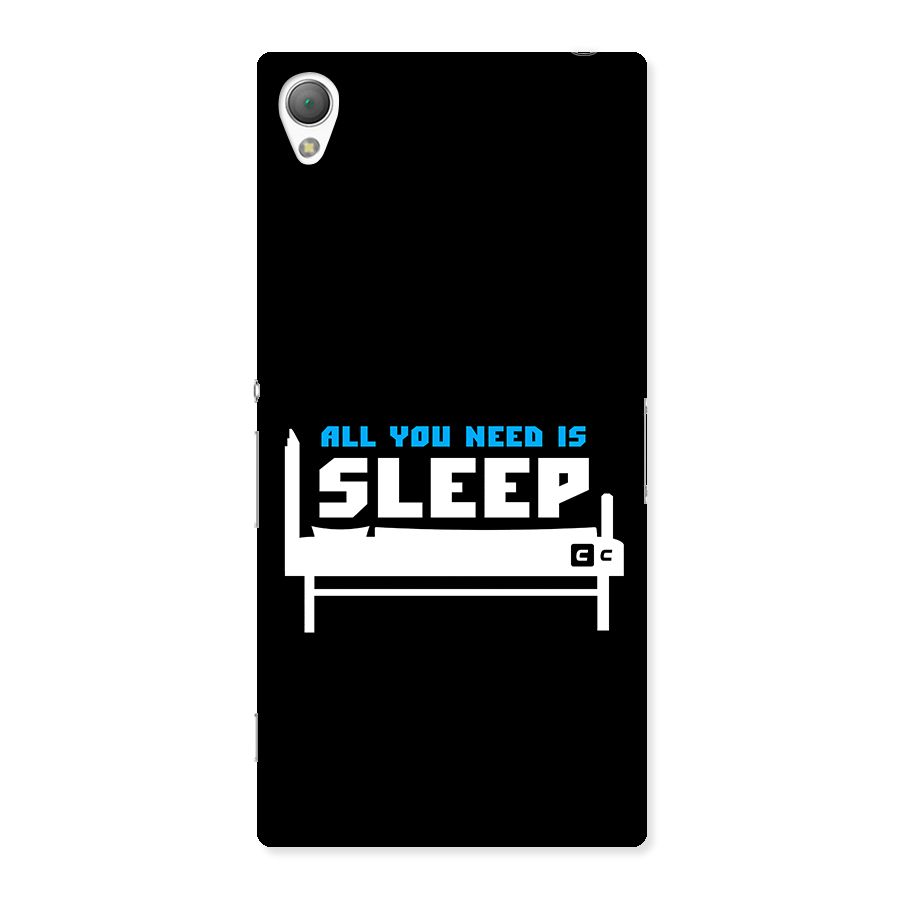 All You Need Sleep Back Case for Xperia Z3