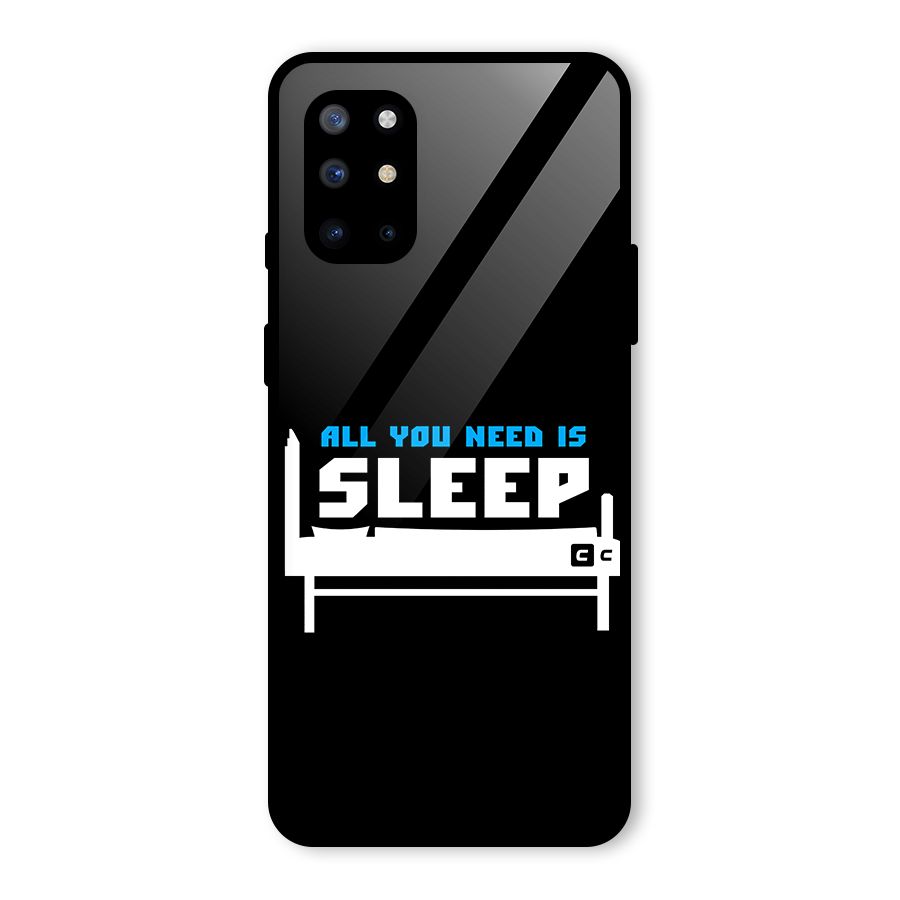 All You Need Sleep Glass Back Case for OnePlus 8T