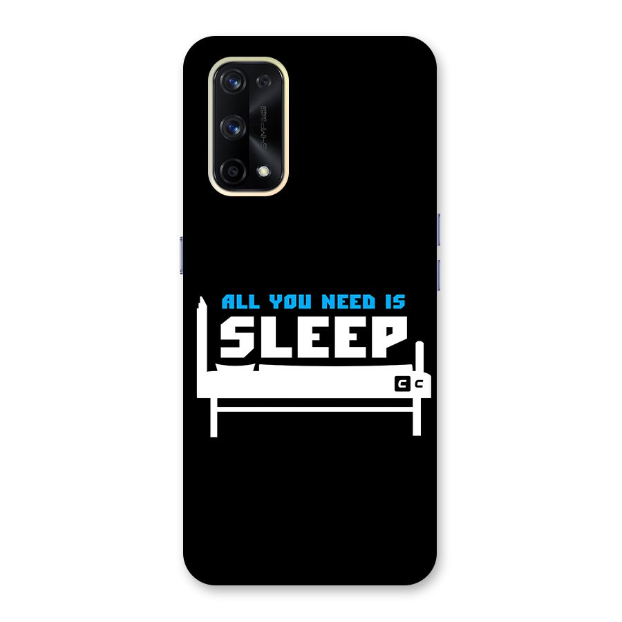 All You Need Sleep Glass Back Case for Realme X7 Pro