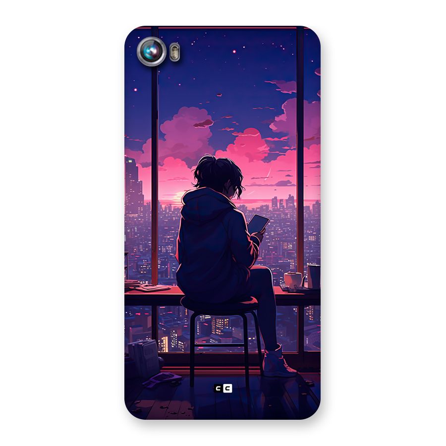 Alone Anime Back Case for Canvas Fire 4 (A107)
