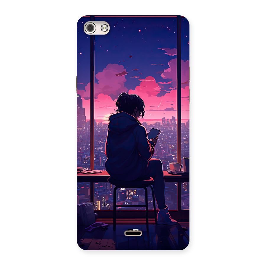 Alone Anime Back Case for Canvas Silver 5